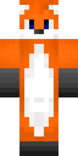 Лиса скин Майнкрафт — скачать PNG бесплатно