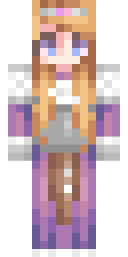 Принцесса скин Майнкрафт — скачать PNG бесплатно