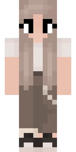 Милый скин Майнкрафт — скачать PNG бесплатно
