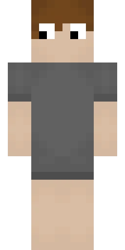 Серый скин Майнкрафт — скачать PNG бесплатно