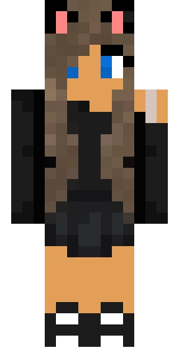 Кошка скин Майнкрафт — скачать PNG бесплатно