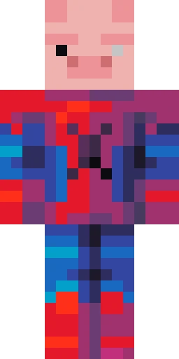 Свинья скин Майнкрафт — скачать PNG бесплатно