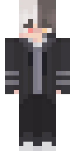 Серый скин Майнкрафт — скачать PNG бесплатно