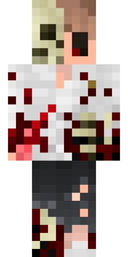 Страшный скин Майнкрафт — скачать PNG бесплатно