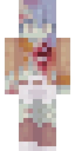 Страшный скин Майнкрафт — скачать PNG бесплатно