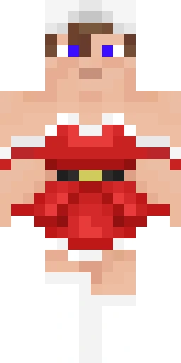 Красный скин Майнкрафт — скачать PNG бесплатно