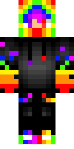 Тёмный скин Майнкрафт — скачать PNG бесплатно