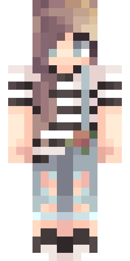 Чёрный скин Майнкрафт — скачать PNG бесплатно