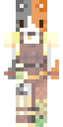 Кошка скин Майнкрафт — скачать PNG бесплатно
