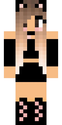 Кошка скин Майнкрафт — скачать PNG бесплатно
