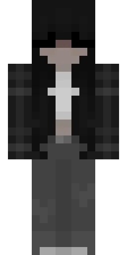 Серый скин Майнкрафт — скачать PNG бесплатно