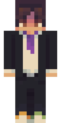В костюме скин Майнкрафт — скачать PNG бесплатно