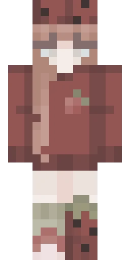 Красный скин Майнкрафт — скачать PNG бесплатно