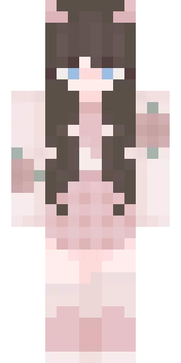 Милый скин Майнкрафт — скачать PNG бесплатно