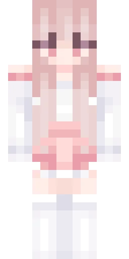 Милый скин Майнкрафт — скачать PNG бесплатно
