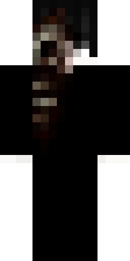 Страшный скин Майнкрафт — скачать PNG бесплатно