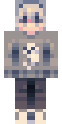 Страшный скин Майнкрафт — скачать PNG бесплатно
