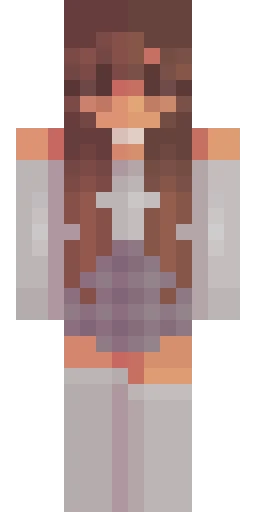 Серый скин Майнкрафт — скачать PNG бесплатно