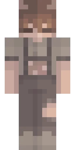 Серый скин Майнкрафт — скачать PNG бесплатно