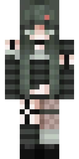 Тёмный скин Майнкрафт — скачать PNG бесплатно