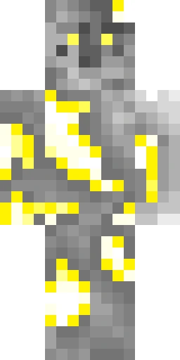 Золотой скин Майнкрафт — скачать PNG бесплатно