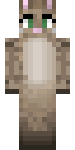 Кошка скин Майнкрафт — скачать PNG бесплатно