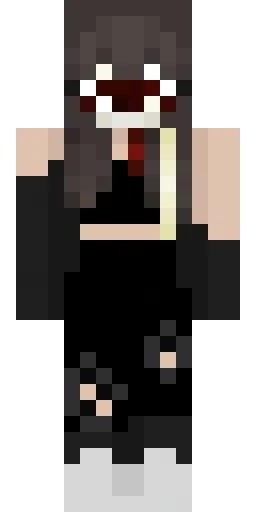 Страшный скин Майнкрафт — скачать PNG бесплатно