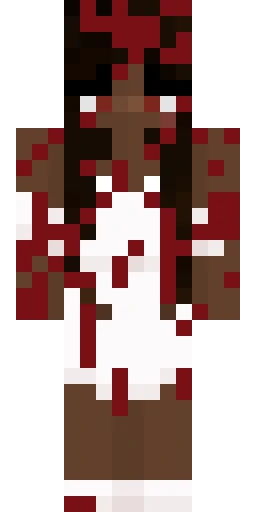 Страшный скин Майнкрафт — скачать PNG бесплатно