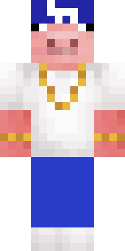 Свинья скин Майнкрафт — скачать PNG бесплатно