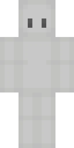 Серый скин Майнкрафт — скачать PNG бесплатно