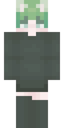 Фембой скин Майнкрафт — скачать PNG бесплатно