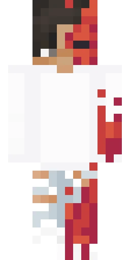 Огонь скин Майнкрафт — скачать PNG бесплатно