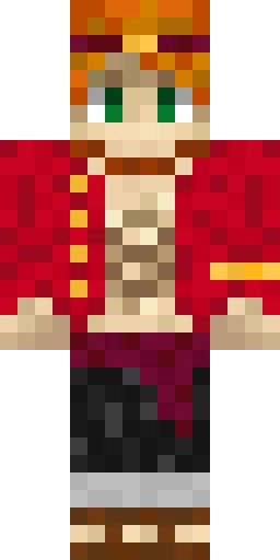 Аниме скин Майнкрафт — скачать PNG бесплатно