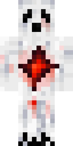 Страшный скин Майнкрафт — скачать PNG бесплатно