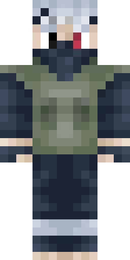 Аниме скин Майнкрафт — скачать PNG бесплатно