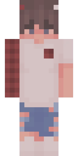 Красный скин Майнкрафт — скачать PNG бесплатно