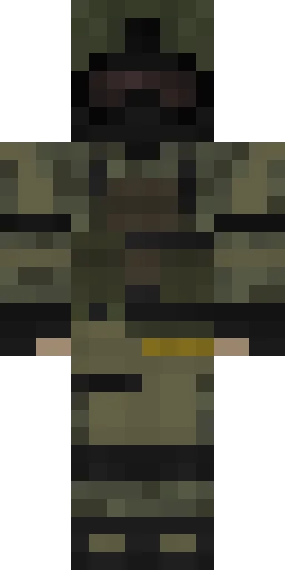 Военный скин Майнкрафт — скачать PNG бесплатно