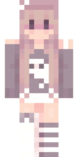 Серый скин Майнкрафт — скачать PNG бесплатно
