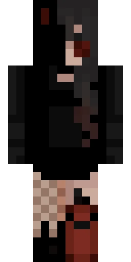 Страшный скин Майнкрафт — скачать PNG бесплатно