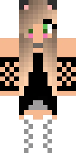 Кошка скин Майнкрафт — скачать PNG бесплатно
