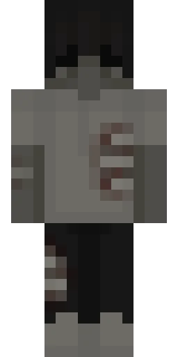 Страшный скин Майнкрафт — скачать PNG бесплатно