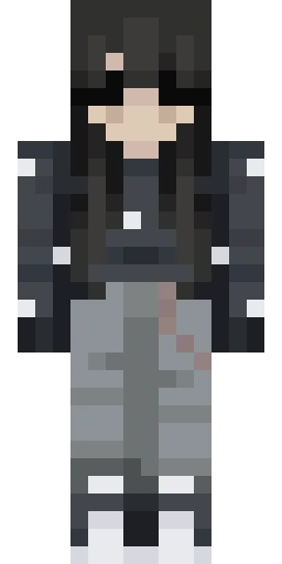 Тёмный скин Майнкрафт — скачать PNG бесплатно