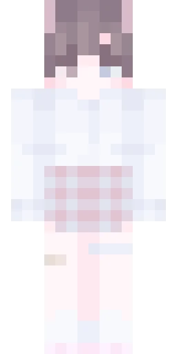 Розовый скин Майнкрафт — скачать PNG бесплатно