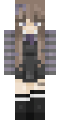 Серый скин Майнкрафт — скачать PNG бесплатно
