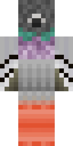 Серый скин Майнкрафт — скачать PNG бесплатно
