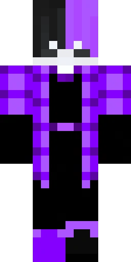 Фиолетовый скин Майнкрафт — скачать PNG бесплатно