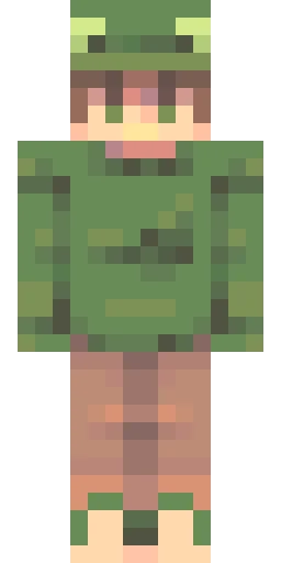 Коричневый скин Майнкрафт — скачать PNG бесплатно