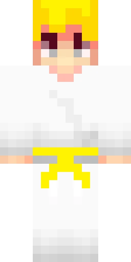 Жёлтый скин Майнкрафт — скачать PNG бесплатно