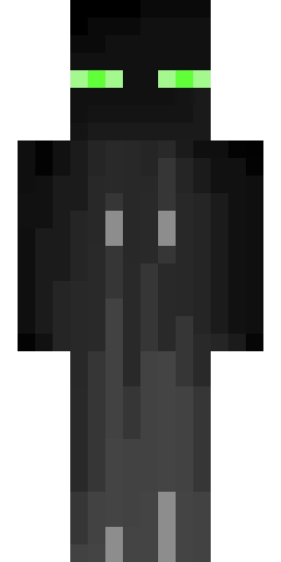 Тёмный скин Майнкрафт — скачать PNG бесплатно