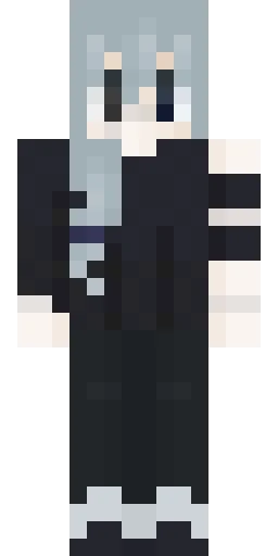 Серый скин Майнкрафт — скачать PNG бесплатно